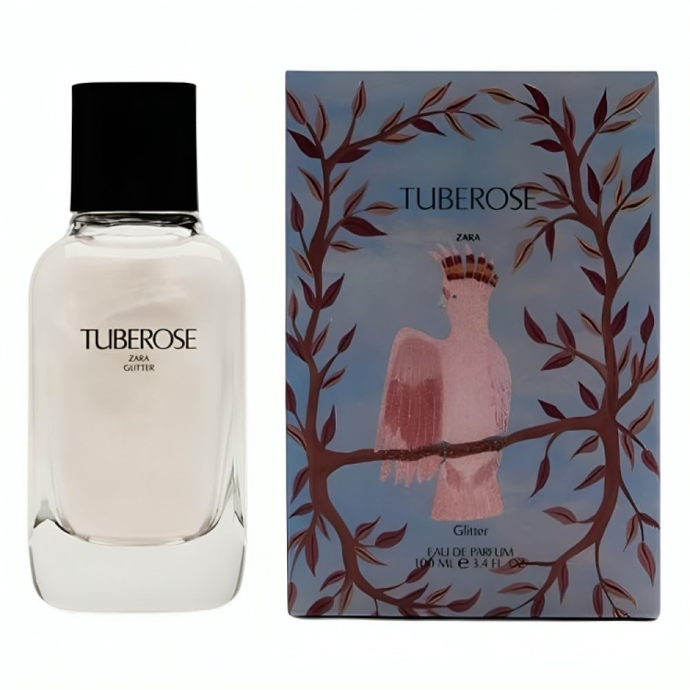 廃盤 ZARA TUBEROSE GLITTER オードパルファム 100ml Zara Tuberose Glitter Perfume for Women EDP Eau De Parfum 100 ML